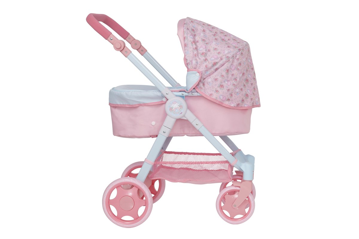BABY ANNABELL Wózek dla lalek wielofunkcyjny 6w1