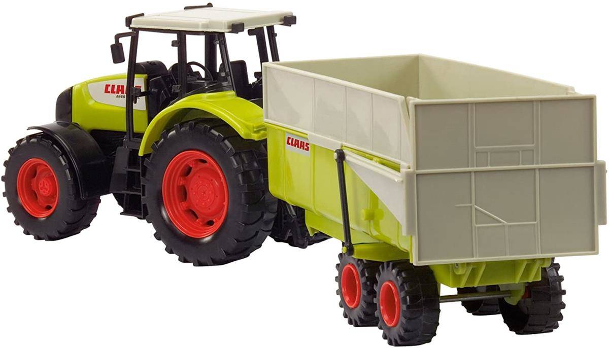 DICKIE Traktor CLAAS ARES z przyczepą 57cm