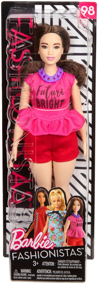 MATTEL Barbie Lalka Fashionistas nr 98