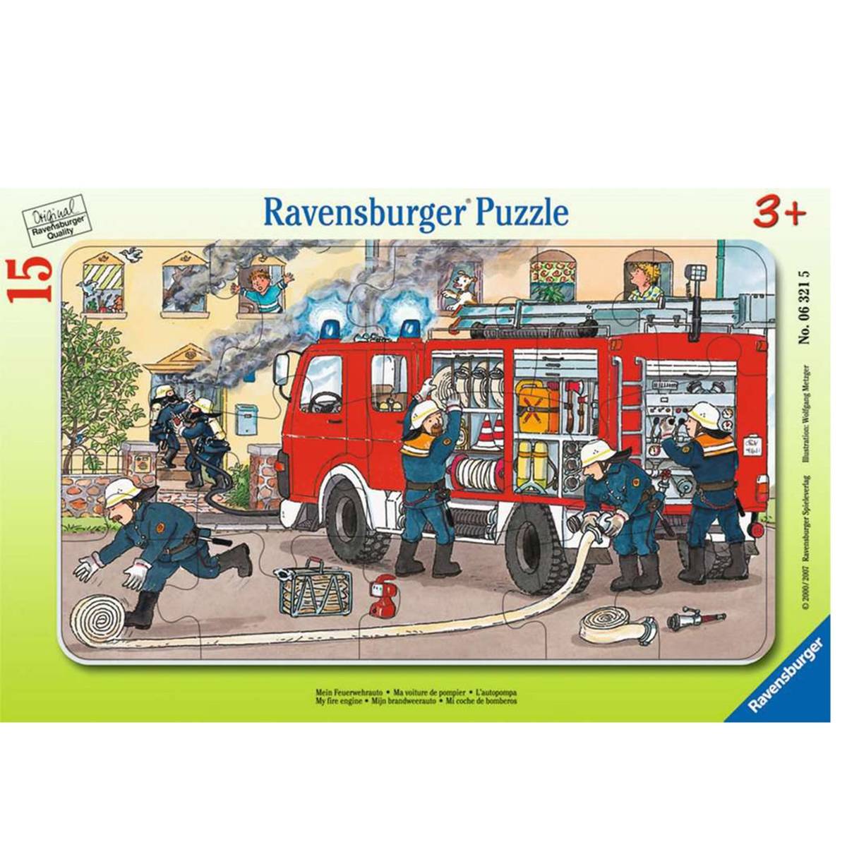Puzzle 15el Straż pożarna 063215 RAVENSBURGER
