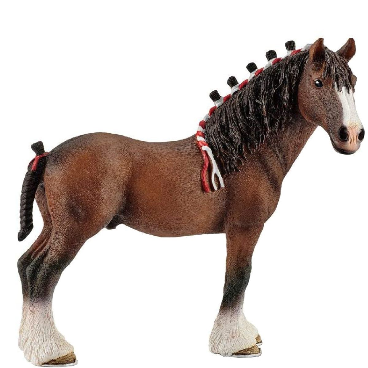 SCHLEICH Horse Club Figurka Koń Wałach Rasy Clydesdale 13808