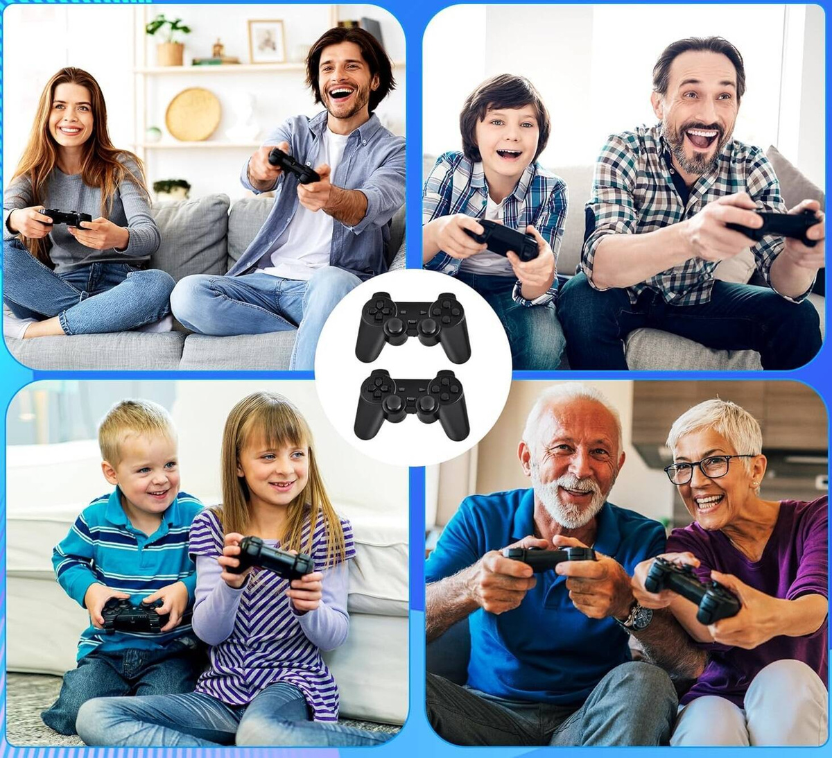 KONSOLA RETRO DO TELEWIZORA PONAD 2 000 GIER + DWA PADY PRZENOŚNA HDMI TV