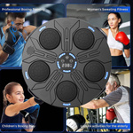 MUSIC BOXING MACHINE BLUETOOTH TRENINGOWA TARCZA BOKSERSKA ZRĘCZNOŚCIOWA 