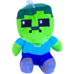 MINECRAFT BABY ZOMBIE PLUSZOWA MASKOTKA Z GRY PLUSZAK DUŻA PRZYTUALNKA