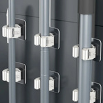 WIESZAK SAMOPRZYLEPNY UCHWYT NA SZCZOTKĘ MOPA KIJA BEZ WIERCENIA ŚCIENNY