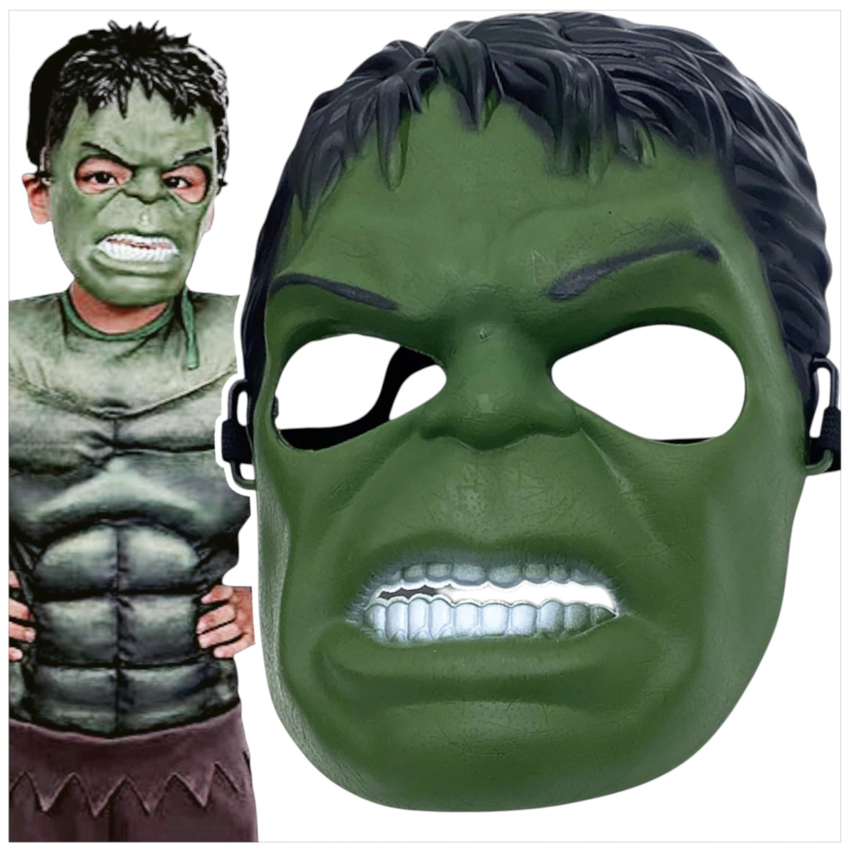 HULK - MASKA DLA DZIECI