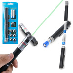 ULTRA LASER MOCNY WSKAŹNIK LASEROWY ZIELONY WIELKI ZASIEG + KOŃCÓWKI
