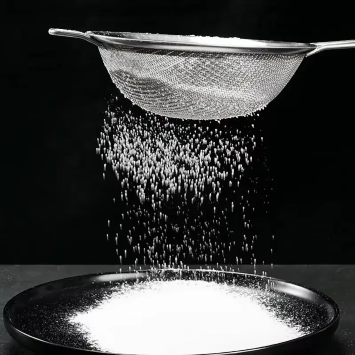 SITKO KUCHENNE METALOWE DO GOTOWANIA CEDZAK DURSZLAK Z RĄCZKĄ DUŻE 21 CM