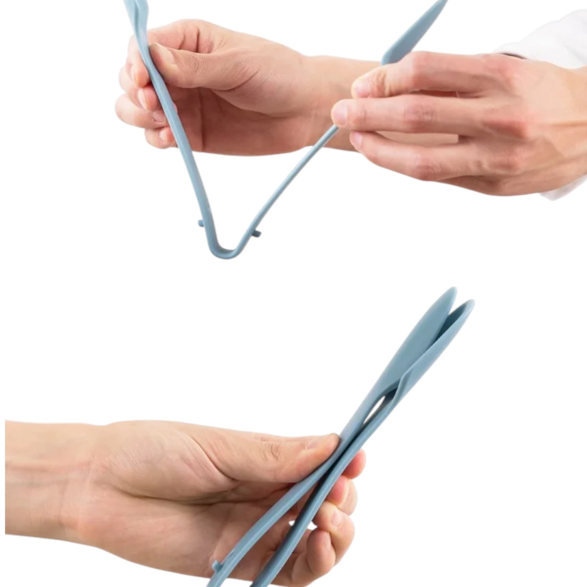 SZCZYPCE KUCHENNE DO SAŁATEK ZESTAW 3 SZCZYPIEC KUCHENNYCH NESTING SKŁADANE