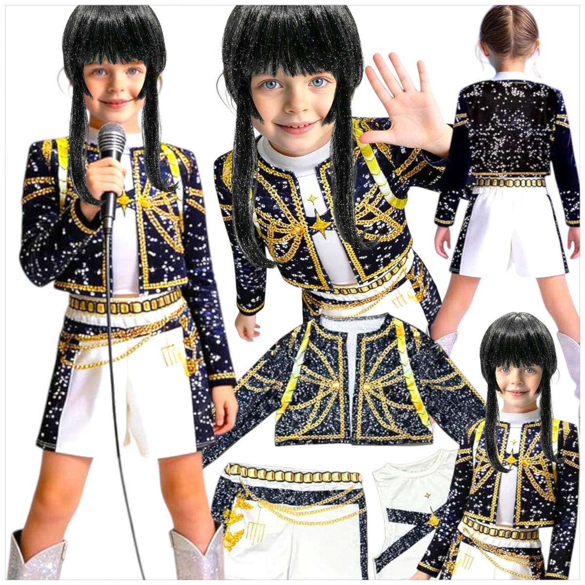 K-POP ŁOWCZYNIE DEMONÓW - Strój ZOEY (CONCERT) rozmiar