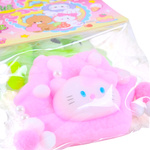 GNIOTEK ANTYSTRESOWY SENSORYCZNY ŁAPKA HELLO KITTY POSYPKA SQUISHY ZABAWKA
