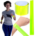 OPASKA ODBLASKOWA DO BIEGANIA DO ROWERU 40cm - ZESTAW 20 SZTUK