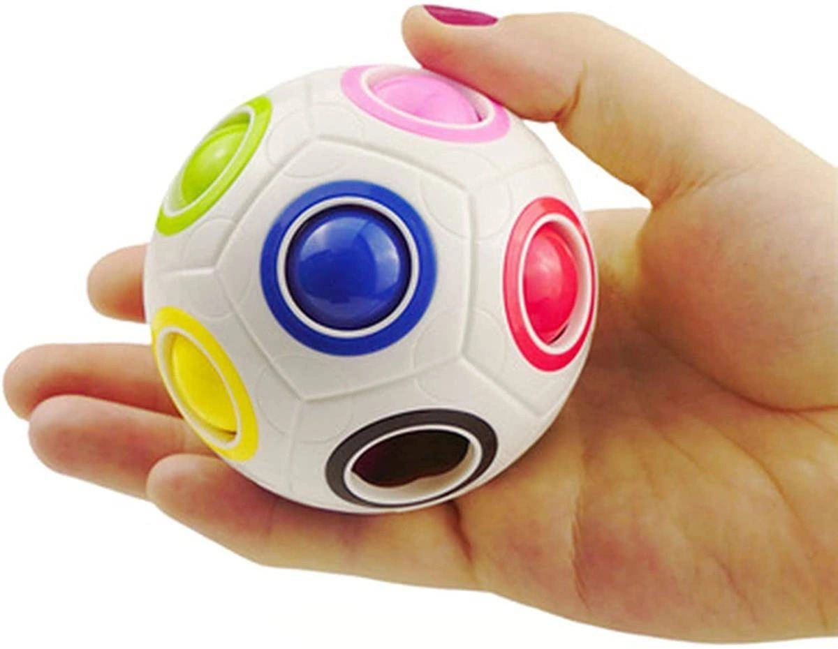 MAGICZNA PIŁKA ANTYSTRESOWA GNIOTEK PIŁECZKA FIDGET ZABAWKA SENSORYCZNA