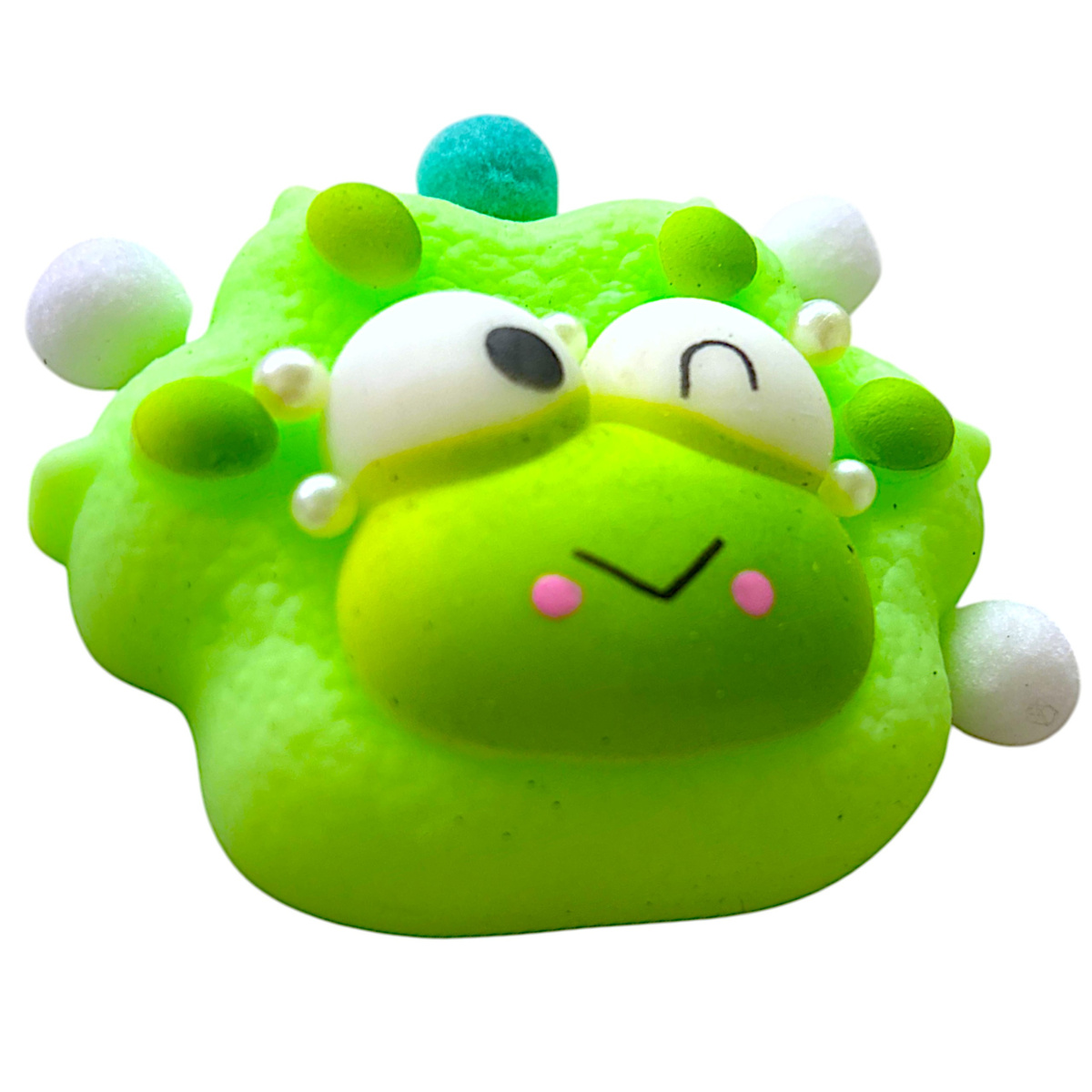 GNIOTEK ANTYSTRESOWY SENSORYCZNY ŁAPKA ŻABKA Z POSYPKĄ SQUISHY ZABAWKA