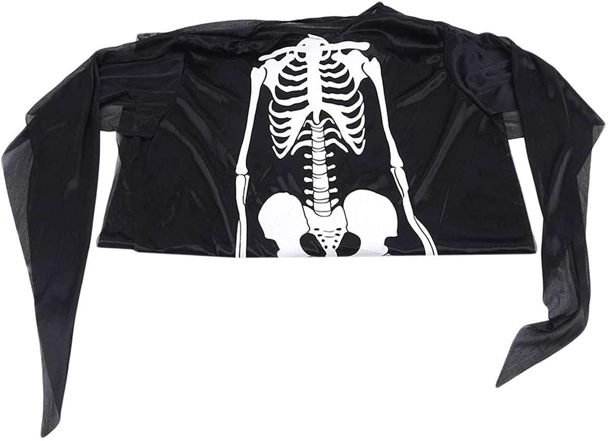 PRZEBRANIE SZKIELET KOŚCIOTRUP STRÓJ NA IMPREZĘ HALLOWEEN