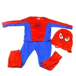 SPIDERMAN - STRÓJ DLA CHŁOPCA + MASKA rozmiar L 122-128