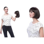 Różowa Neonowa Peruka Bob z Grzywką Retro Lata 60