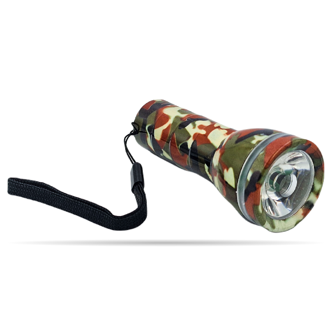 Mini latarka MONO aluminiowa z linką 9 cm