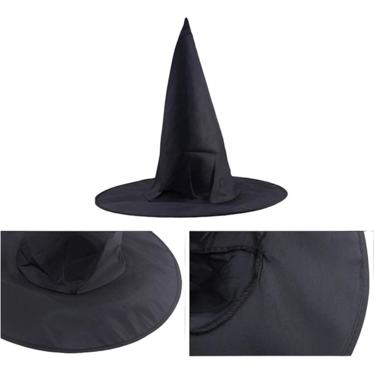 KAPELUSZ WIEDŹMY CZAROWNICY CZAPKA CZARODZIEJA NA HALLOWEEN COSPLAY IMPREZĘ