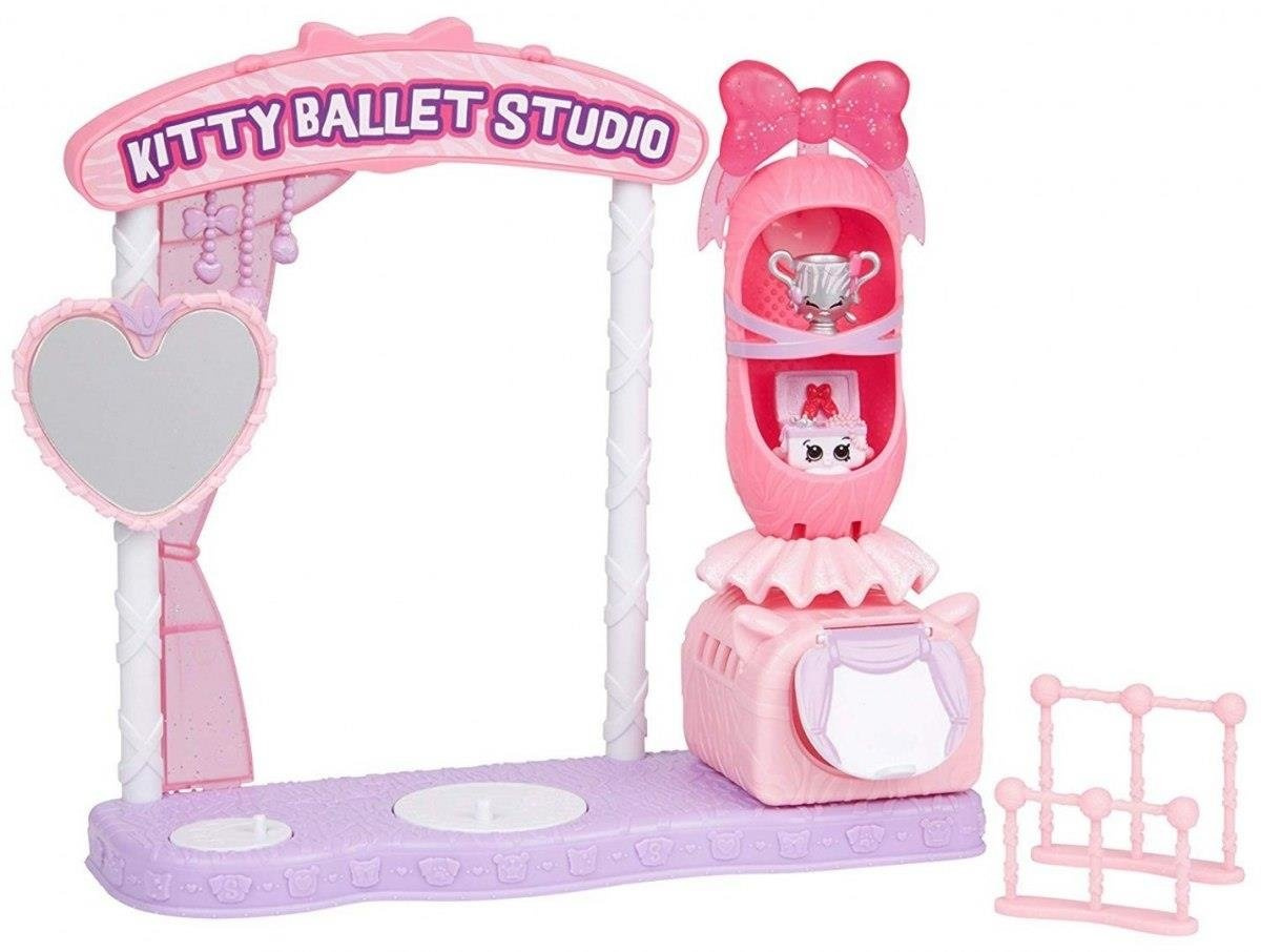 SHOPKINS - FIGURKI ZESTAW WILD STYLE STUDIO TAŃCA KITTY SERIA 9