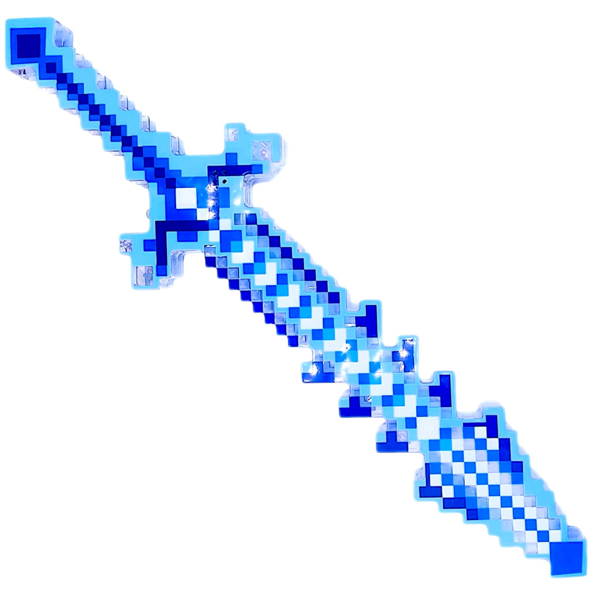 DUŻY MIECZ ŚWIECĄCY - ŚWIETLNY PIXELOWY 49CM XXL