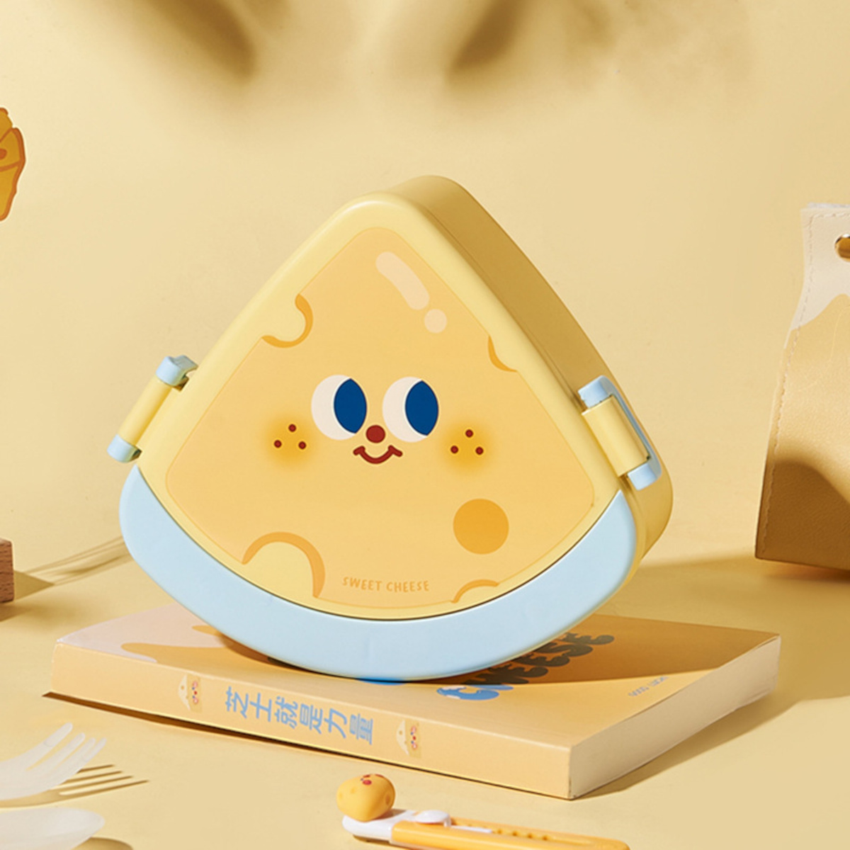 POJEMNIK NA JEDZENIE DLA DZIECI LUNCH BOX LUNCHBOX ŚNIADANIÓWKA + SZTUĆCE