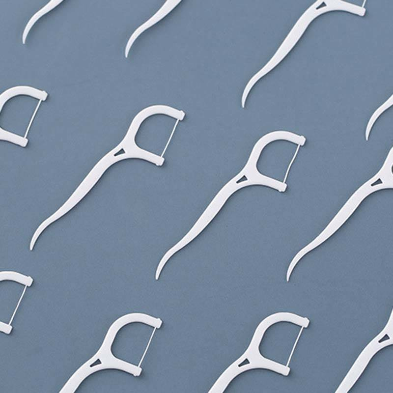 Wykałaczki z nicią dentystyczną 30 sztuk