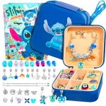 ZESTAW KORALIKÓW DO ROBIENIA BRANSOLETEK BIŻUTERII 40 EL STITCH LILO STICH