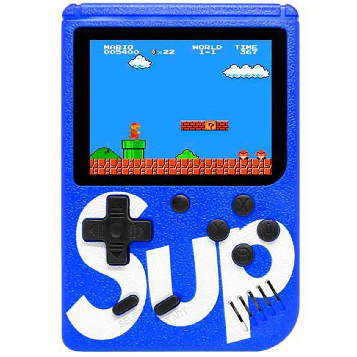 MINI KONSOLA RETRO PRZENOŚNA GRA 400 GIER NA TV KOLOROWE GIERKI GAME BOX