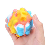 POP IT! Zabawka Sensoryczna Świecąca Piłka Gniotek