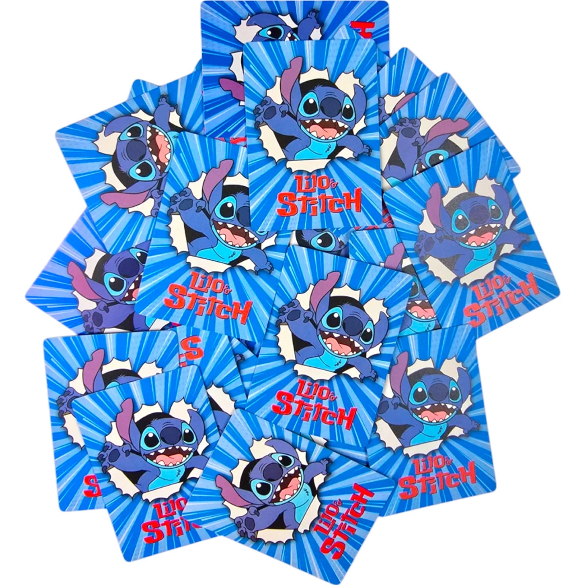 LILO I STICH KARTY KOLEKCJONERSKIE SPECJALNE DO GRY 45 KART + ETUI PUDEŁKO