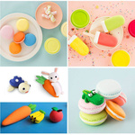 SUPER CLAY PLASTELINA PIANKOLINA GLINA KREATYWNA SENSORYCZNA +AKC 24 KOLORY