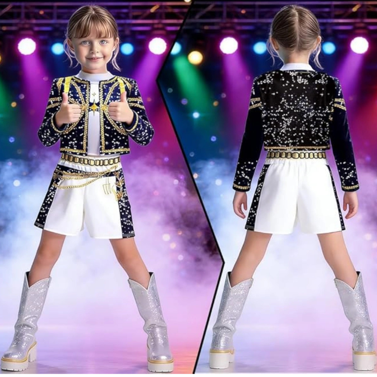 K-POP ŁOWCZYNIE DEMONÓW - Strój ZOEY (CONCERT) rozmiar