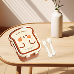 POJEMNIK NA JEDZENIE DLA DZIECI LUNCH BOX LUNCHBOX ŚNIADANIÓWKA + SZTUĆCE