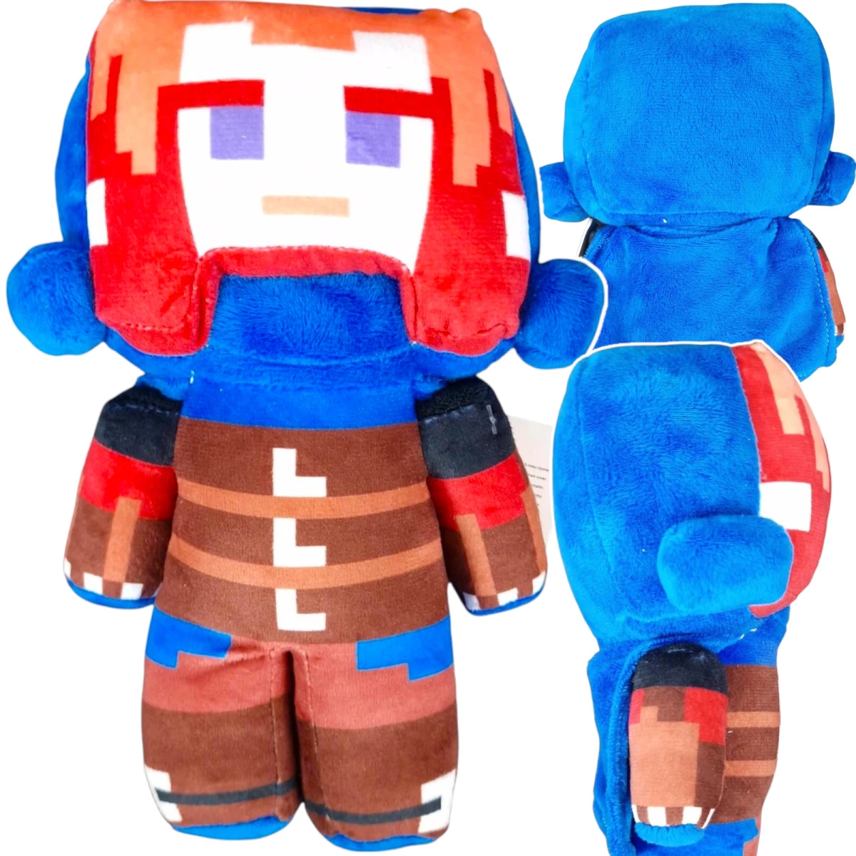 MINECRAFT - MASKOTKA RED HAIR HERO RANGER 22CM MINECRAFT LEGENDS GADŻETY DLA GRACZY