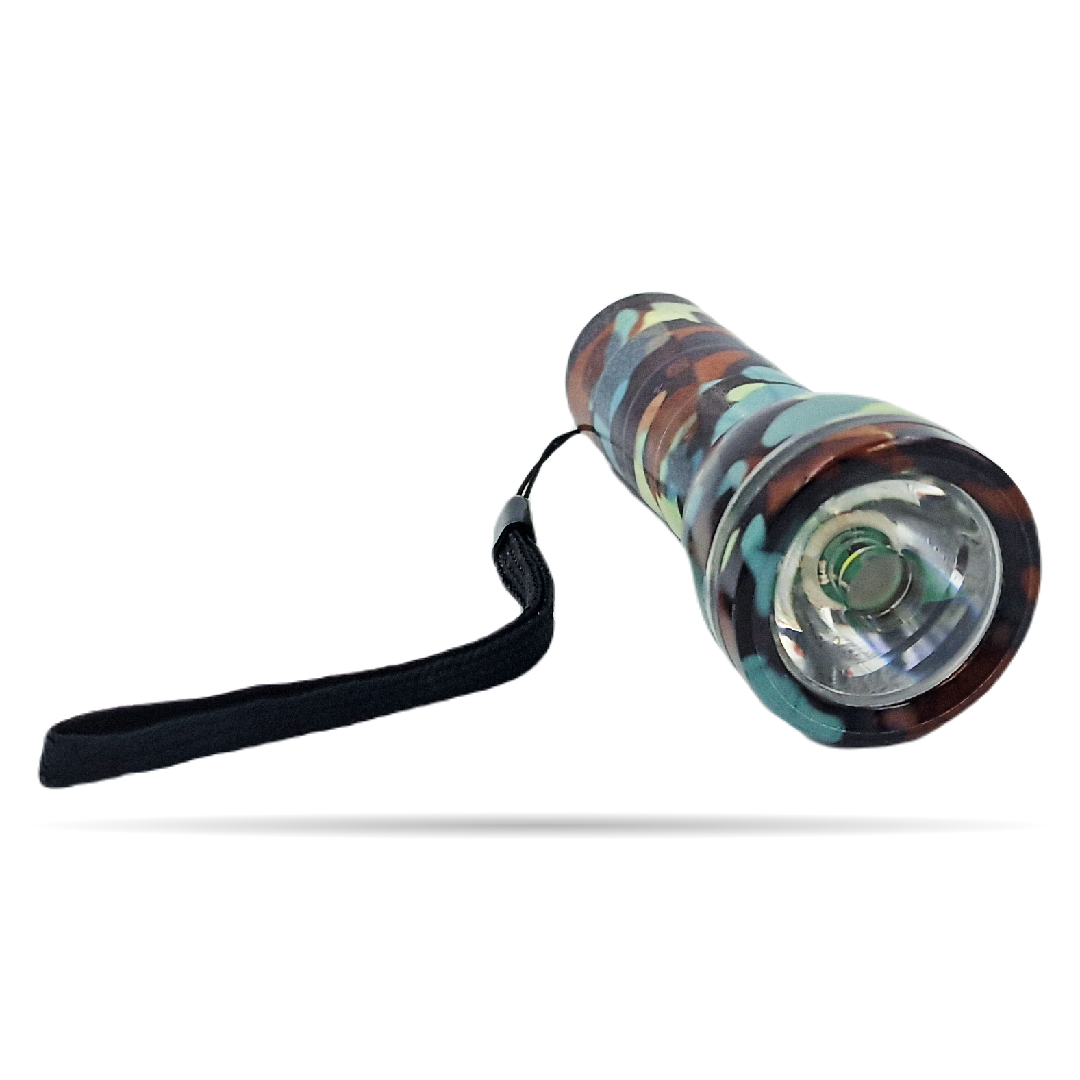 Mini latarka MONO aluminiowa z linką 9 cm