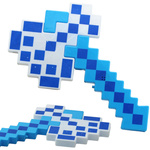 MINECRAFT Siekiera Pixel z dźwiękiem i światłem