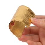 Plastikowe karty do gry - Złote (Talia)
