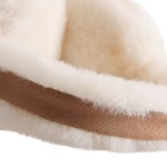 NAUSZNIKI ZIMOWE Z FUTERKIEM OPASKA NA USZY MIĘKKIE FUTERKOWE CIEPŁE