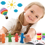 Magic Clay Magiczna Piankolina Sensoryczna 24 kolory + Duże pudełko