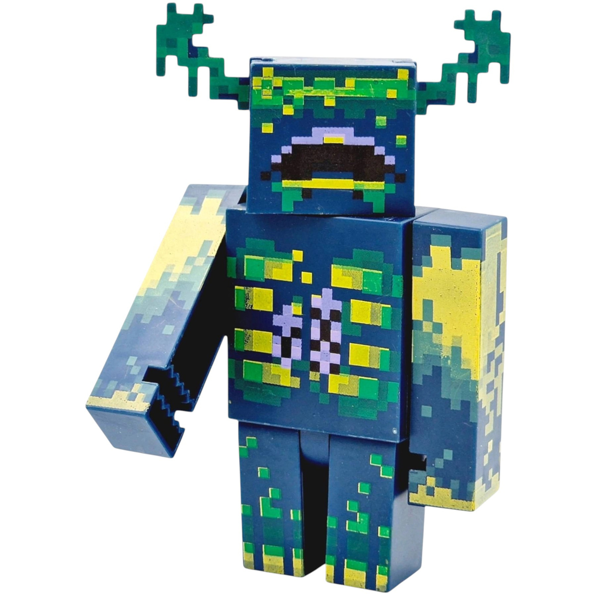ZESTAW FIGUREK Z GRY MINECRAFT FIGURKA 4 SZTUKI ZOMBIE VILLAGER WARDEN 4w1