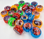 JOJO ŚWIECĄCE YOYO ŚWIECI SPIDERMAN ZABAWKA ZRĘCZNOŚCIOWA DLA DZIECI LED