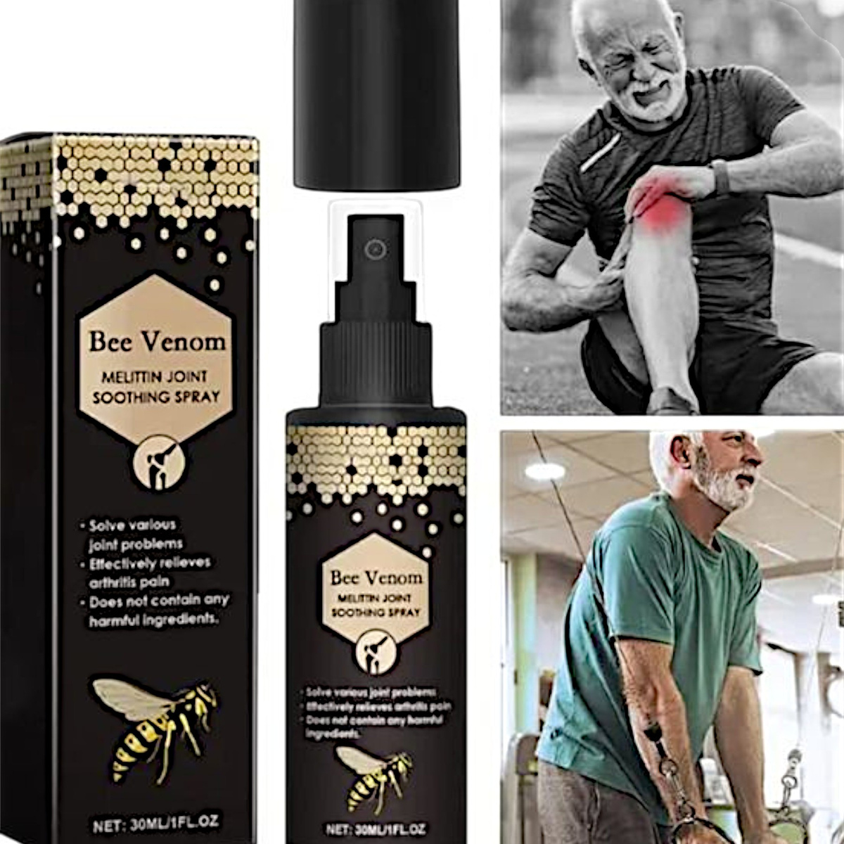 BEE VENOM Przeciwzapalny Przeciwbólowy Spray