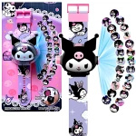 KUROMI ZEGAREK Z PROJEKTORM 3D WYŚWIETLA OBRAZKI IKONY PROJEKTOR