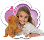 TM TOYS Interaktywny Piesek Lucy 14 komend