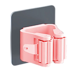 WIESZAK SAMOPRZYLEPNY UCHWYT NA SZCZOTKĘ MOPA KIJA BEZ WIERCENIA ŚCIENNY