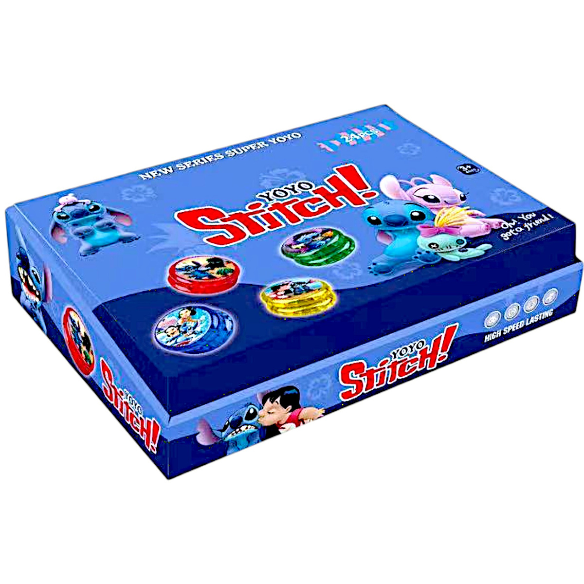 ŚWIECĄCE JOJO LILO I STICH YO-YO ZABAWKA ZRĘCZNOŚCIOWA STICH WZORY ŚWIECI