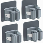 WIESZAK SAMOPRZYLEPNY UCHWYT NA SZCZOTKĘ MOPA KIJA BEZ WIERCENIA ŚCIENNY