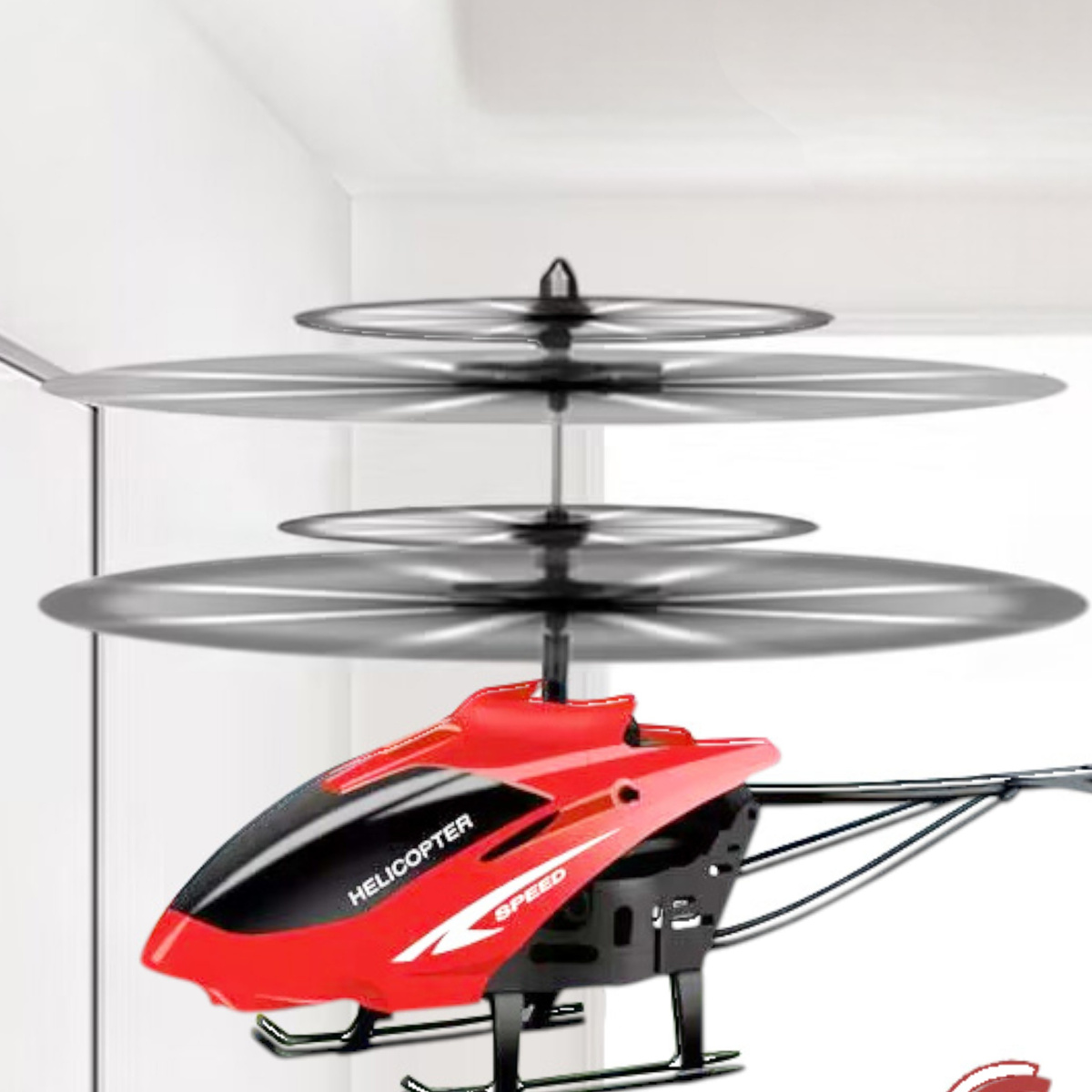HELIKOPTER STEROWANY DŁONIĄ ZABAWKA LATAJĄCA LATAJĄCY DRON ŚWIECI LED USB