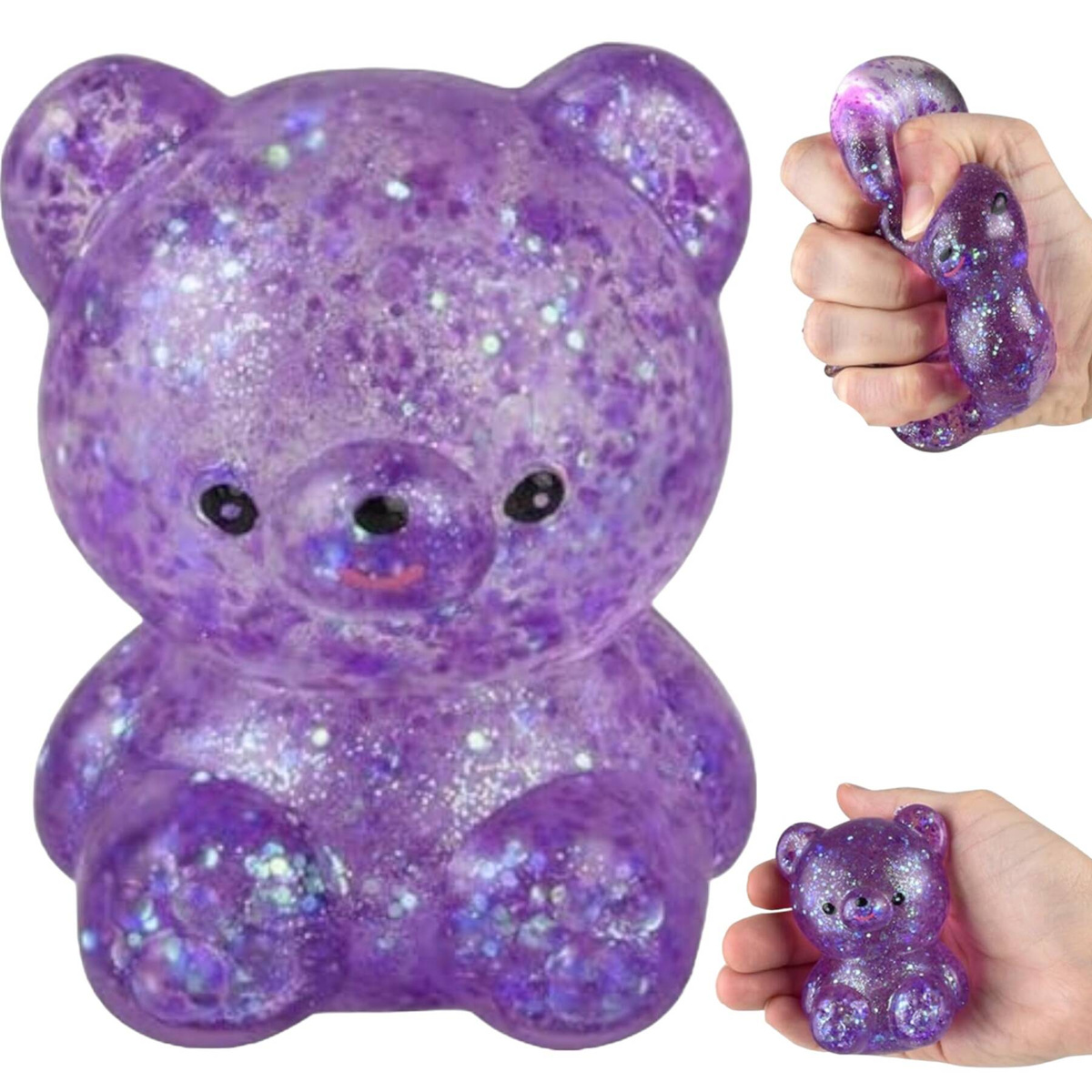 ZABAWKA ANTYSTRESOWA GNIOTEK MIŚ ANTYSREWSOWY DO REHABILITACJI GALAXY SLIME